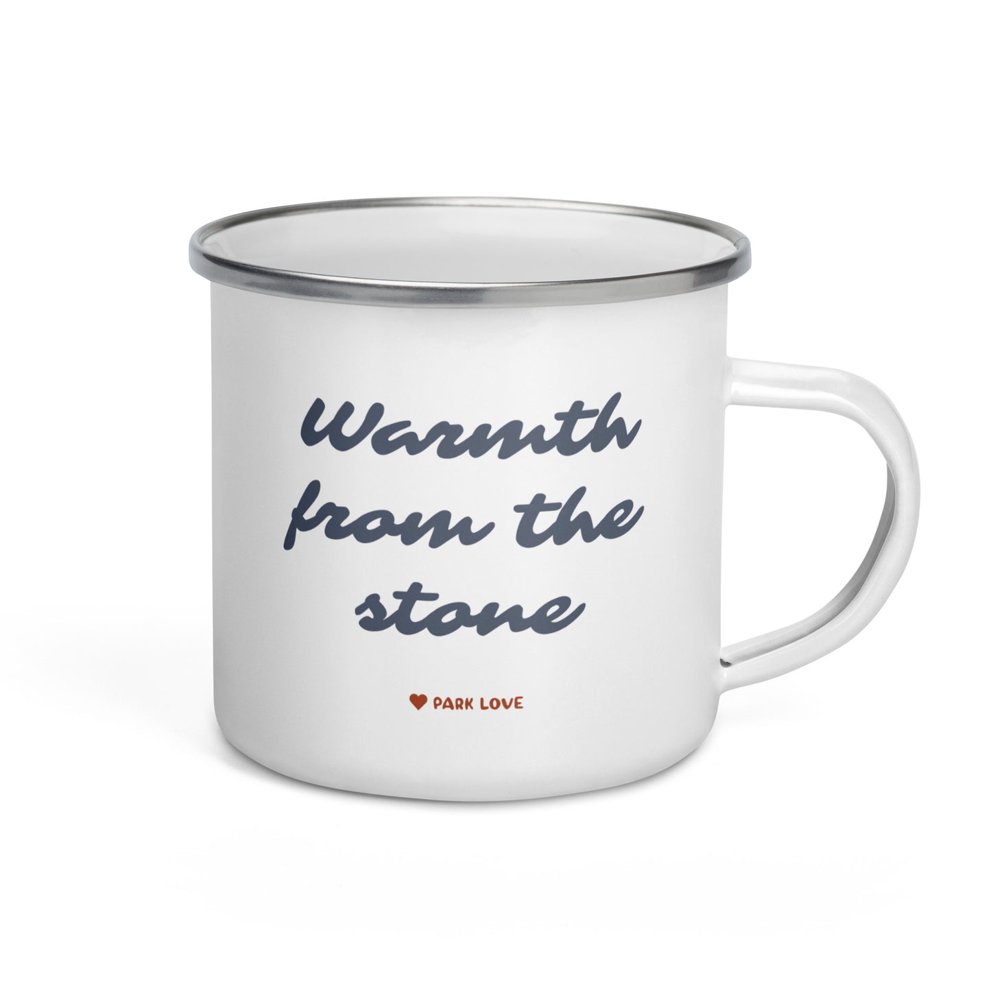 Hot Springs National Park Heraldry Enamel Camp Mug Back
