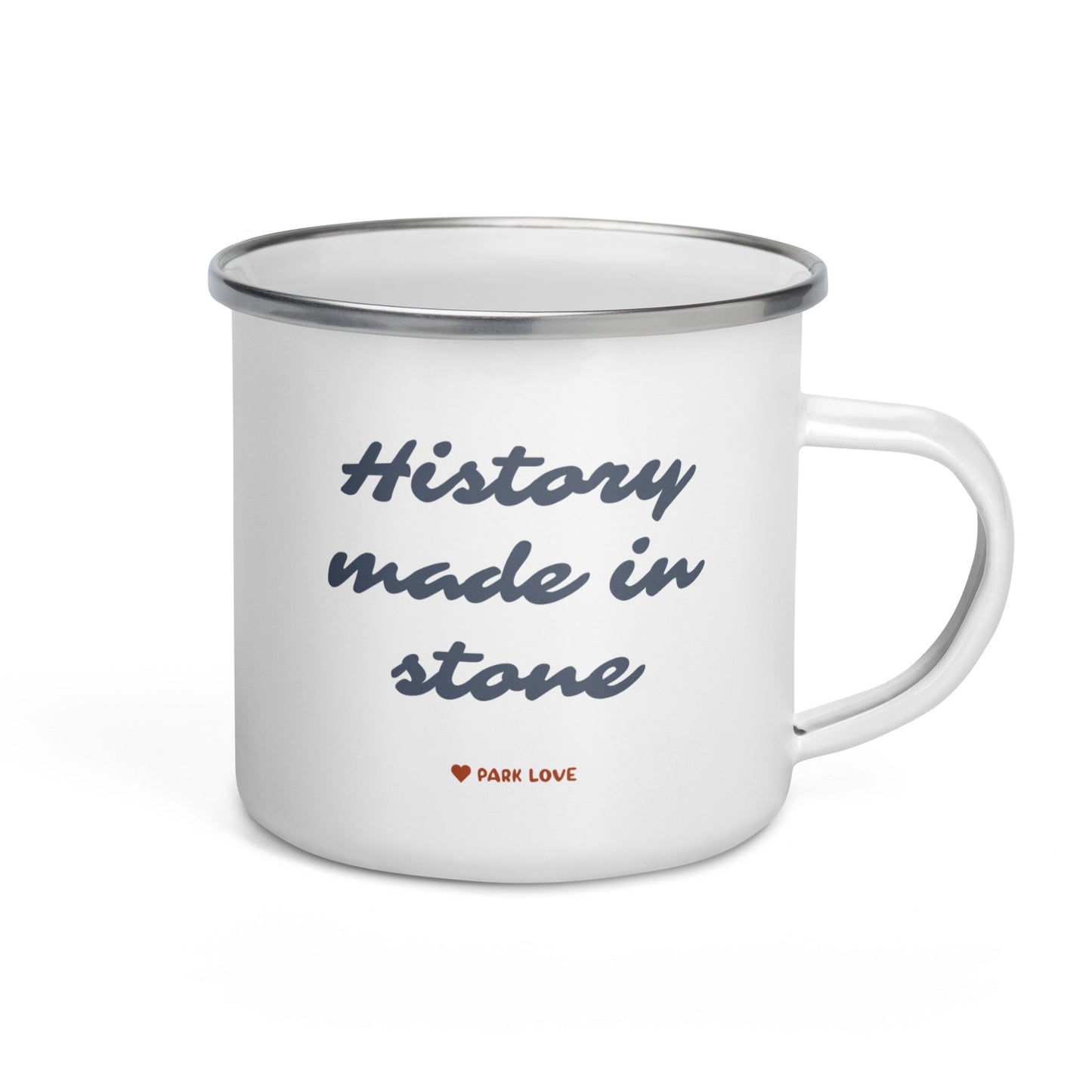 Mesa Verde National Park Heraldry Enamel Camp Mug Back
