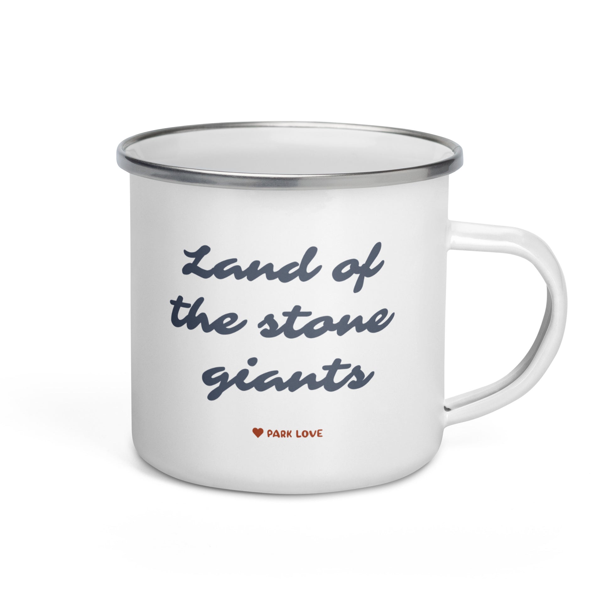 Bryce Canyon National Park Heraldry Enamel Camp Mug Back