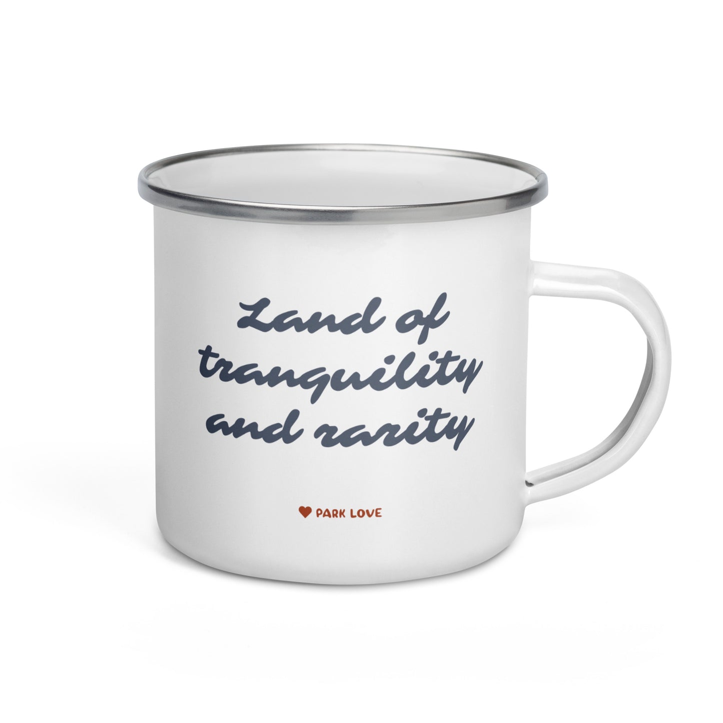 Channel Islands National Park Heraldry Enamel Camp Mug Back