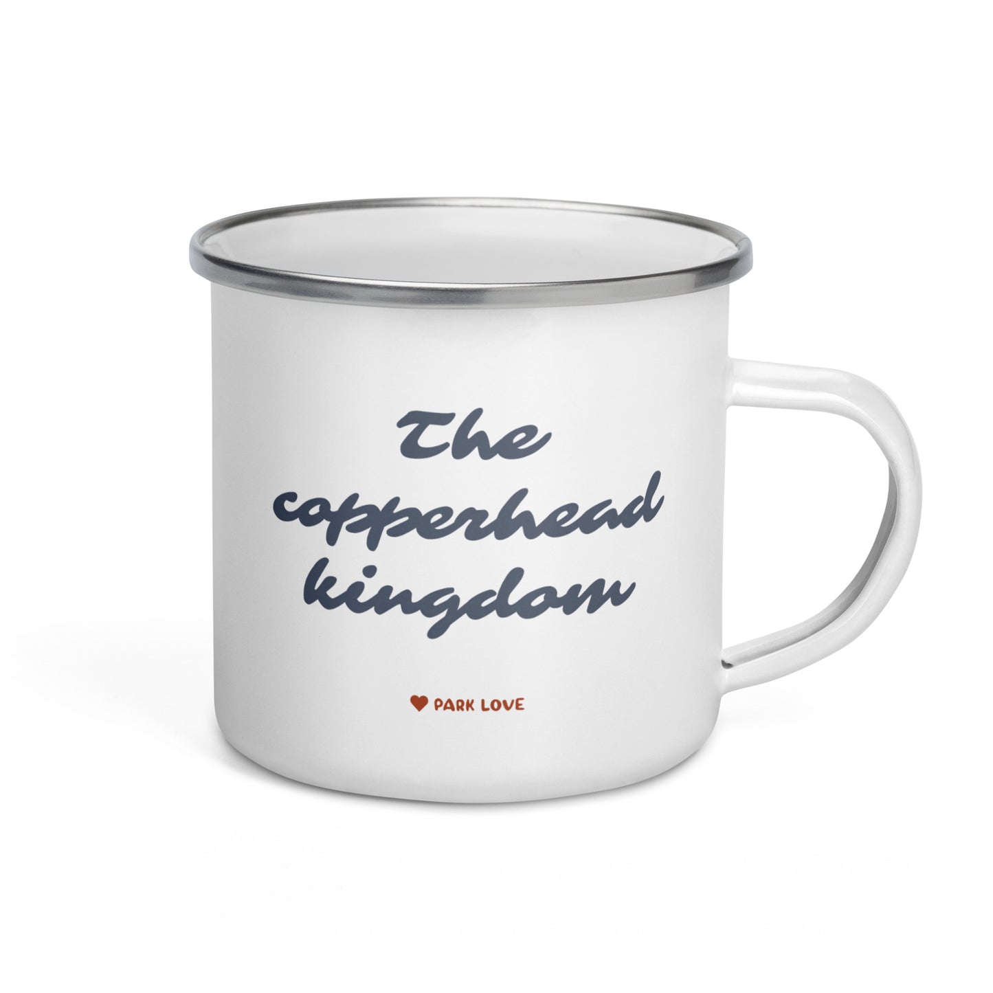 Congaree National Park Heraldry Enamel Camp Mug Back