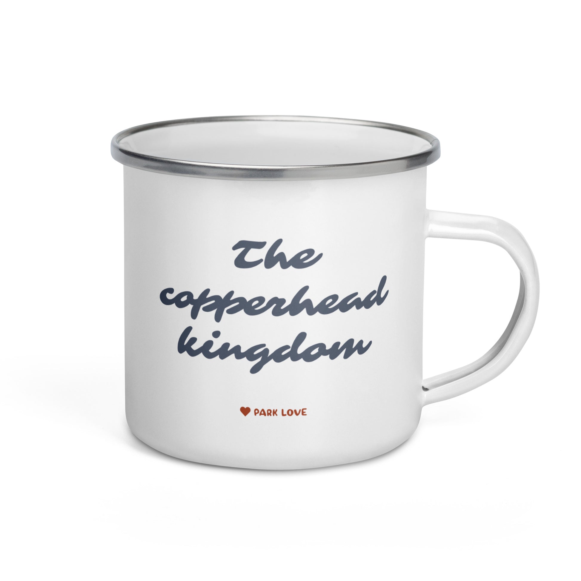 Congaree National Park Heraldry Enamel Camp Mug Back