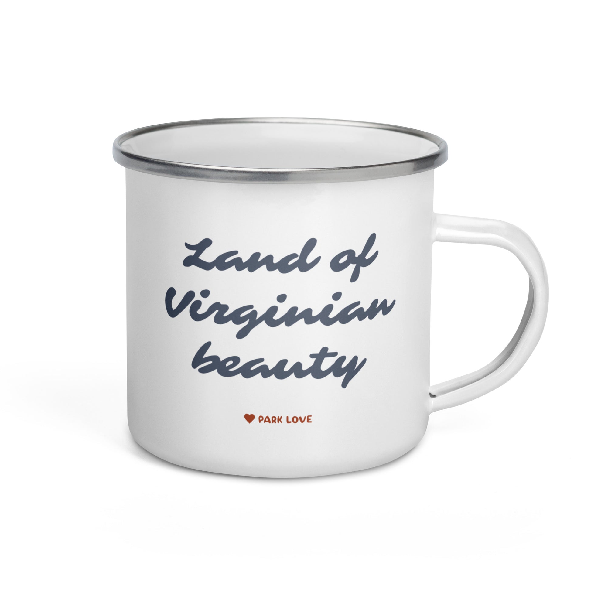 Shenandoah National Park Heraldry Enamel Camp Mug Back