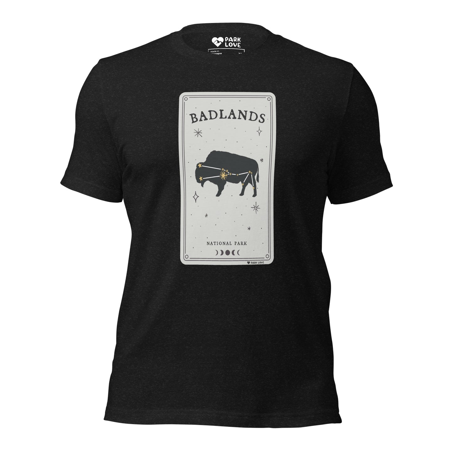 Badlands National Park Constellation Tee Shirt Black