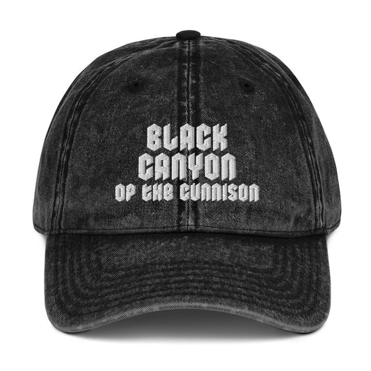 Black Canyon Gunnison National Park Classic Faded Hat Cap