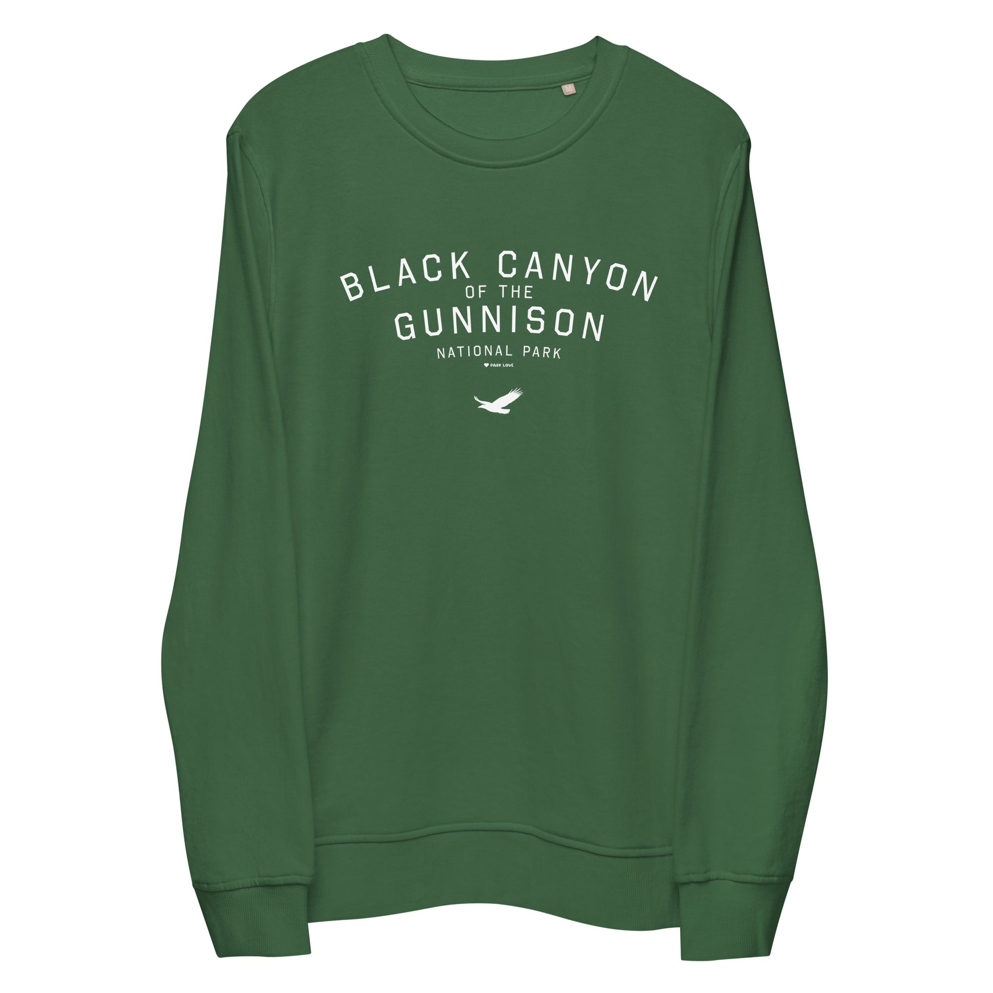 Black Canyon Gunnison National Park Sweatshirt Green Front