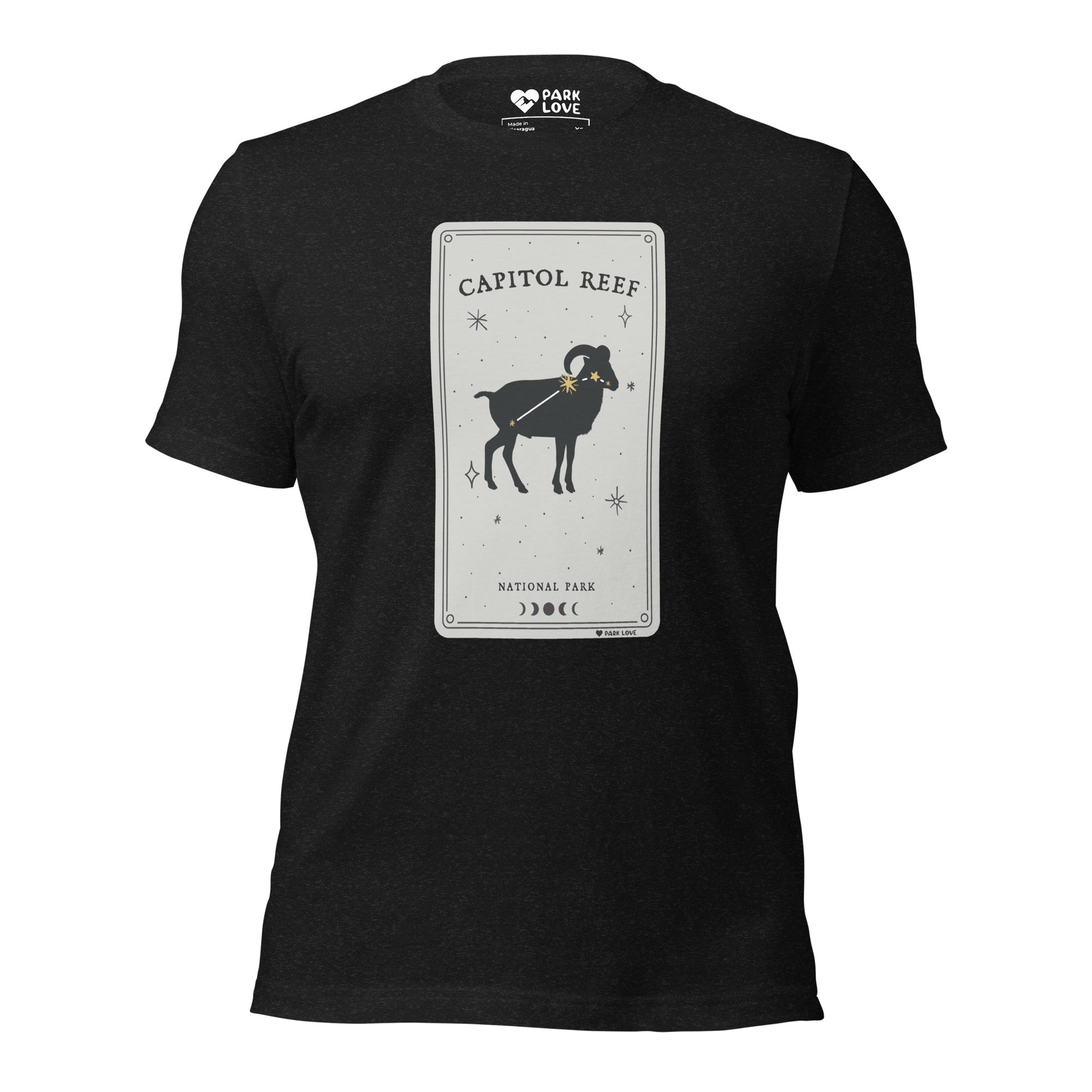 Capitol Reef National Park Constellation Tee Shirt Black