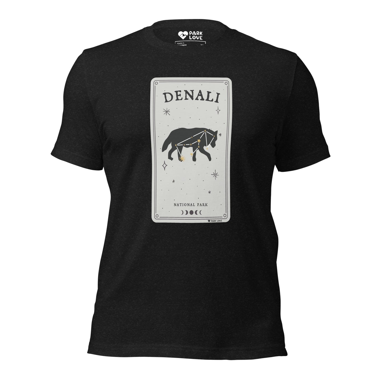 Denali National Park Constellation Tee Shirt Black