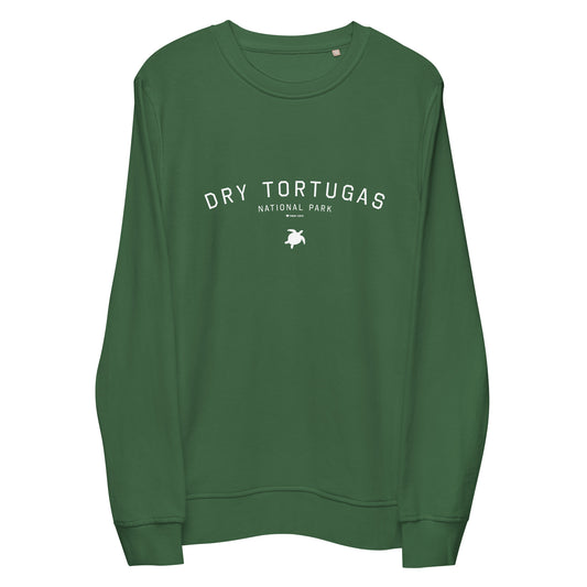 Dry Tortugas National Park Sweatshirt Green Front