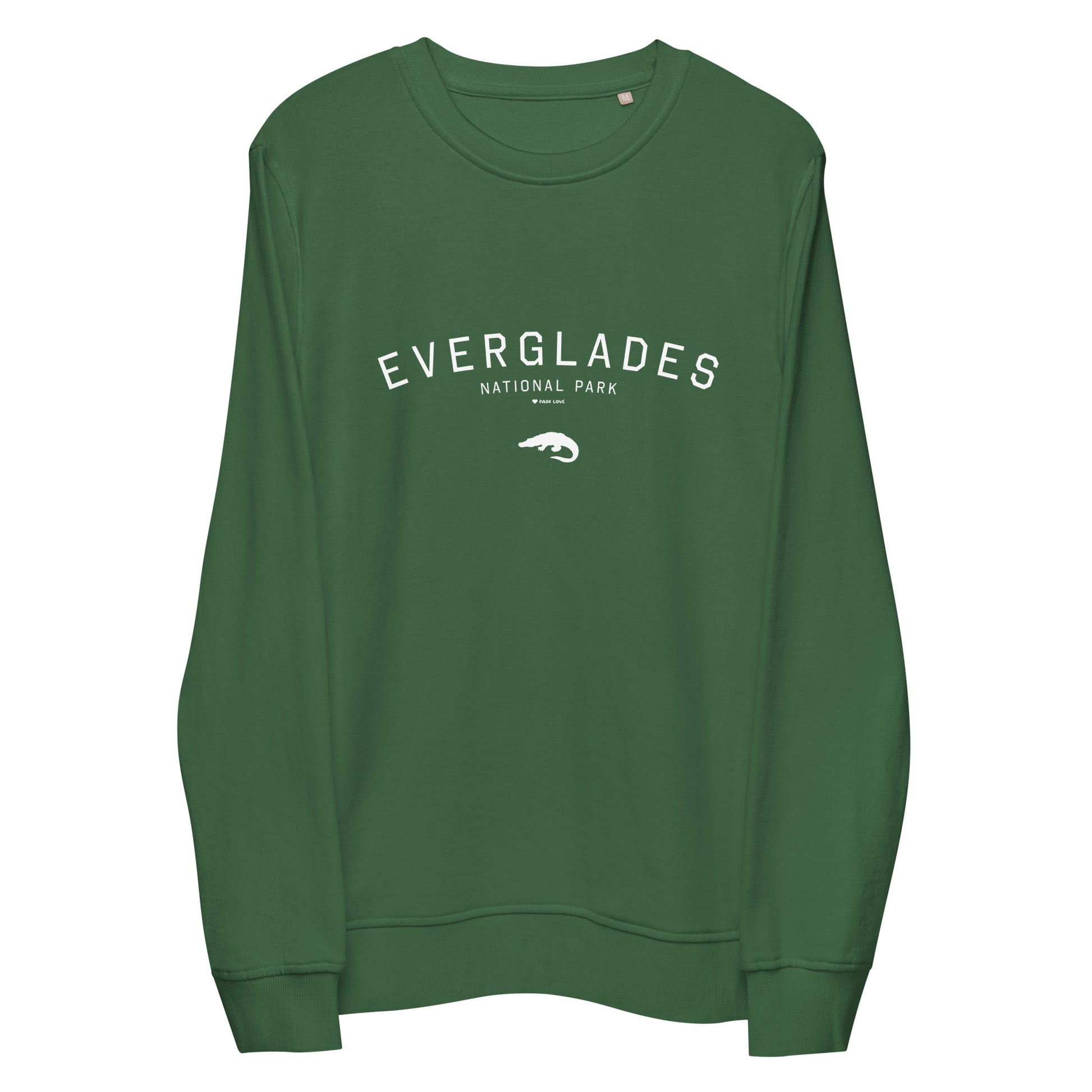 Everglades National Park Sweatshirt Green Front