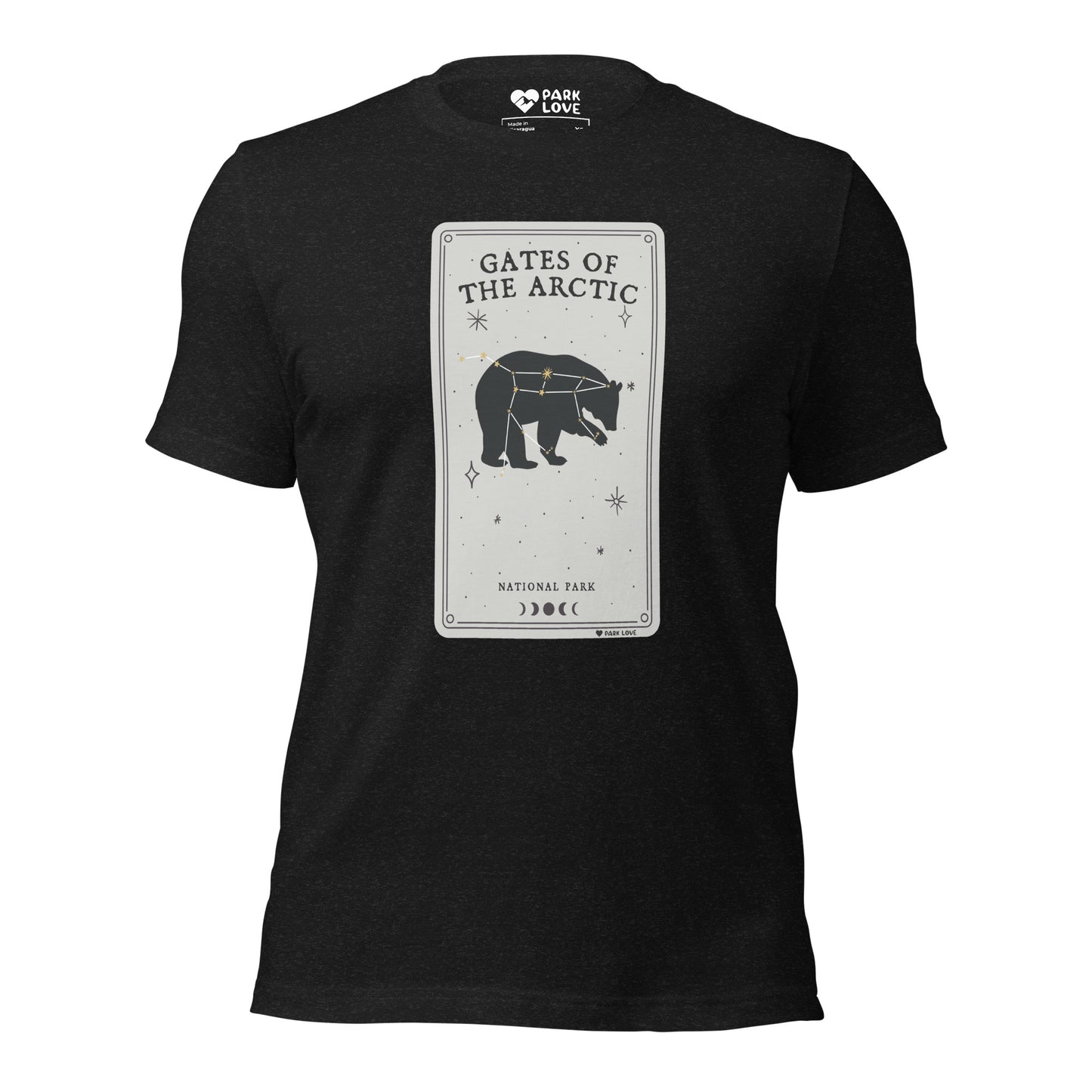 Gates Arctic National Park Constellation Tee Shirt Black