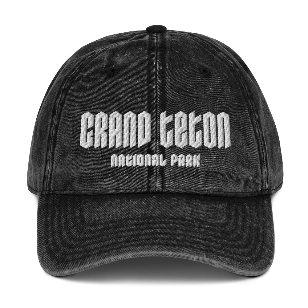 Grand Teton National Park Classic Faded Hat Cap