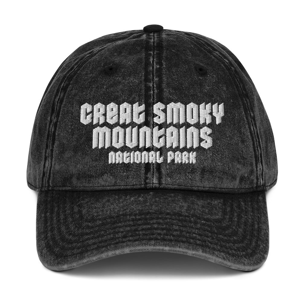 Great Smoky Mountains National Park Classic Faded Hat Cap