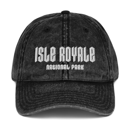 Isle Royale National Park Classic Faded Hat Cap