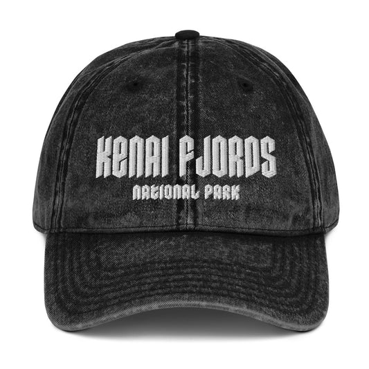 Kenai Fjords National Park Classic Faded Hat Cap