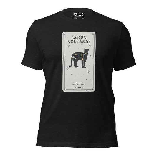 Lassen Volcanic National Park Constellation Tee Shirt Black