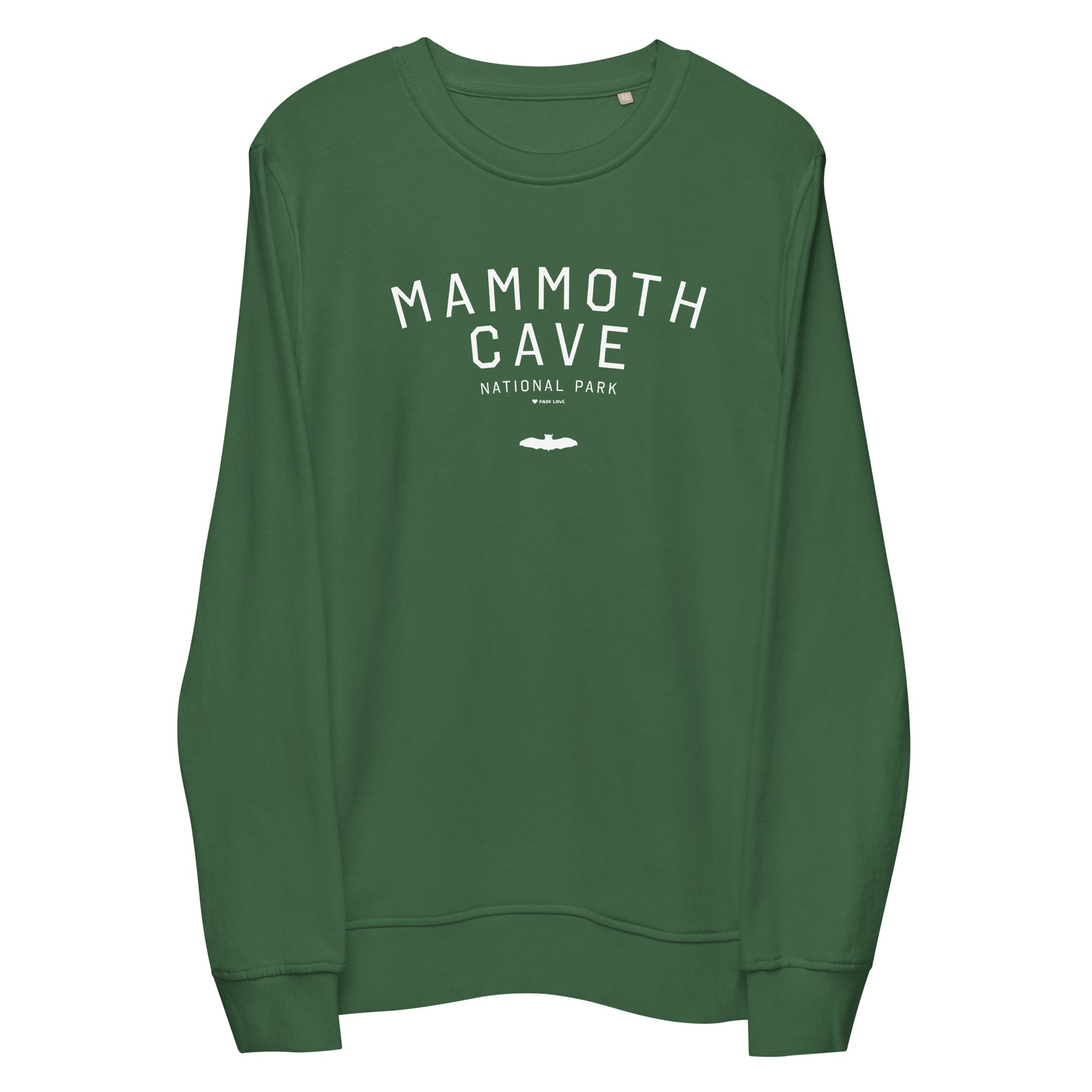 Mammoth Cave National Park Sweatshirt Green Front