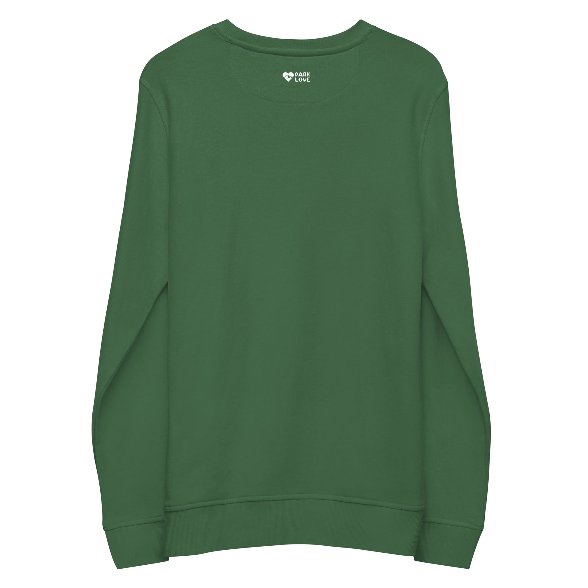 National Park Sweatshirt Green Back