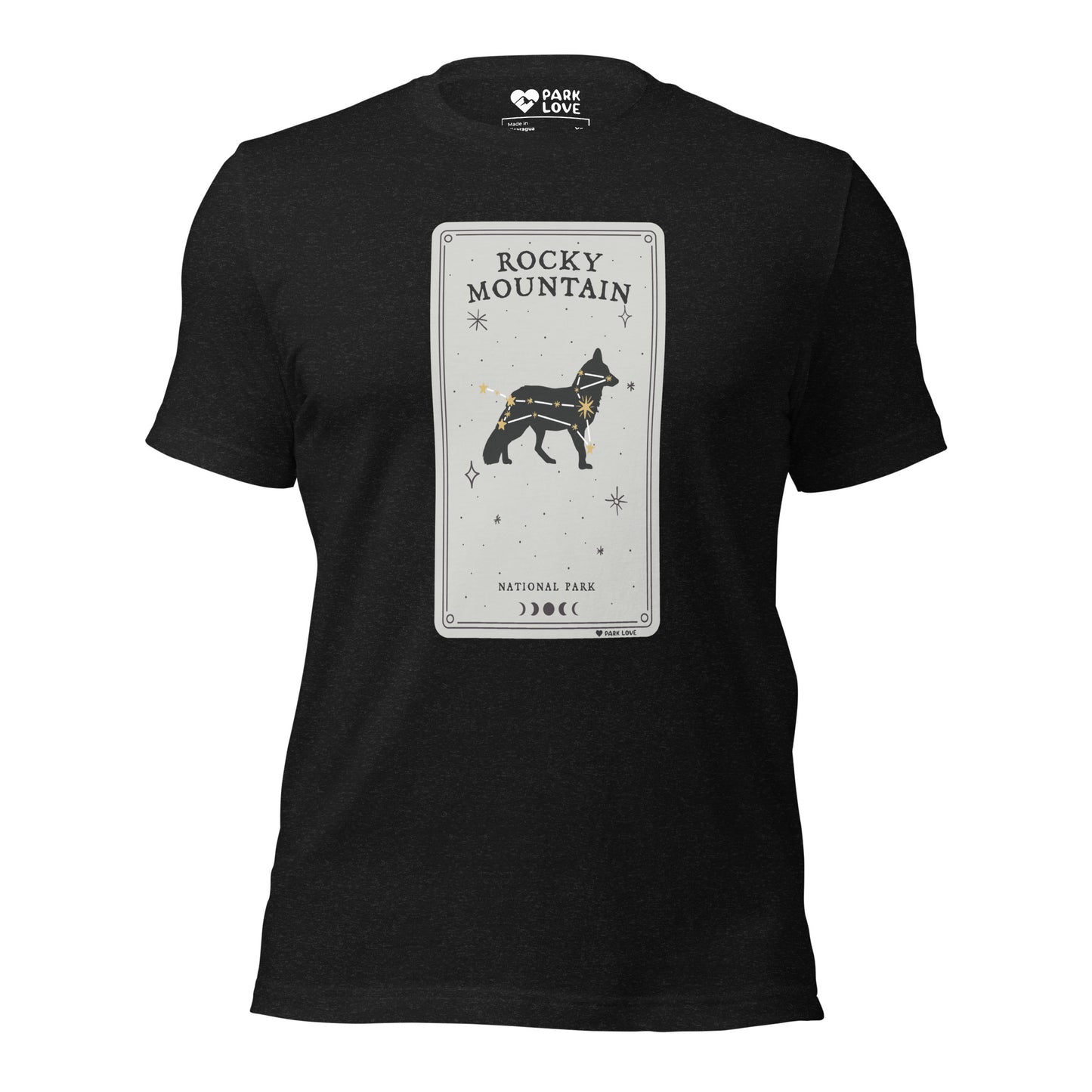 Rocky Mountain National Park Constellation Tee Shirt Black