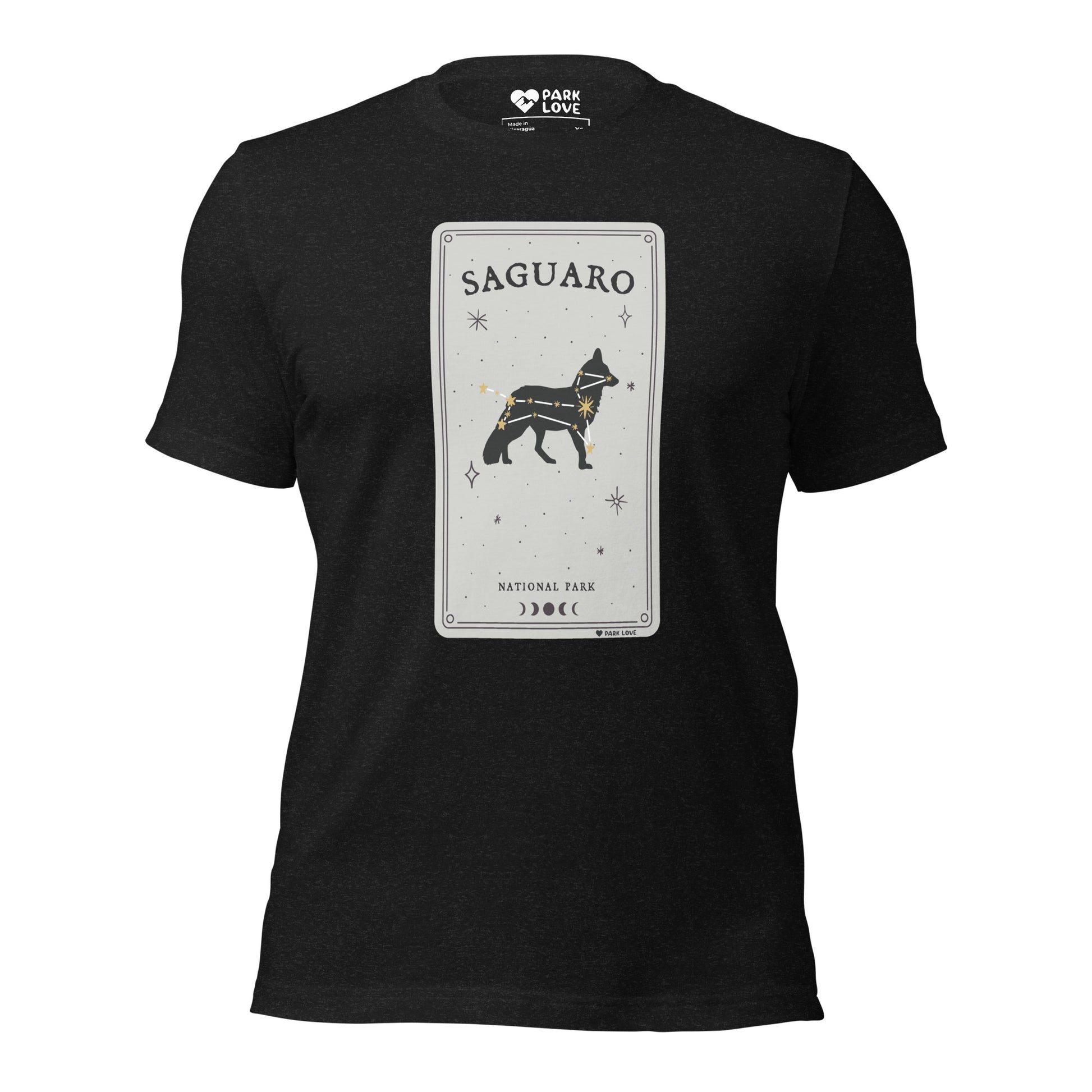 Saguaro National Park Constellation Tee Shirt Black