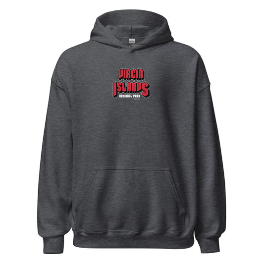 Virgin Islands National Park Hoodie Gray Front