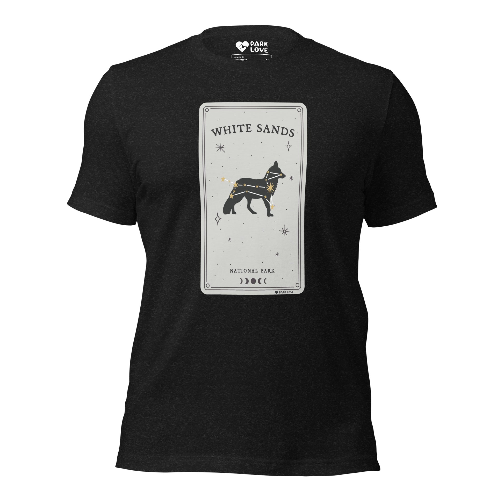 White Sands National Park Constellation Tee Shirt Black