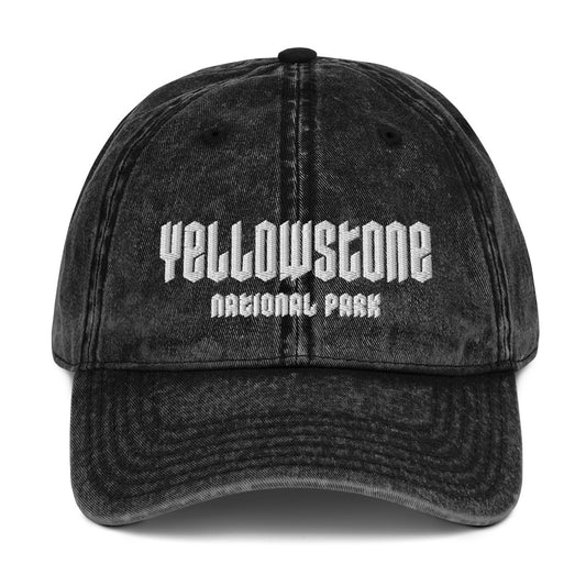 Yellowstone National Park Classic Faded Hat Cap