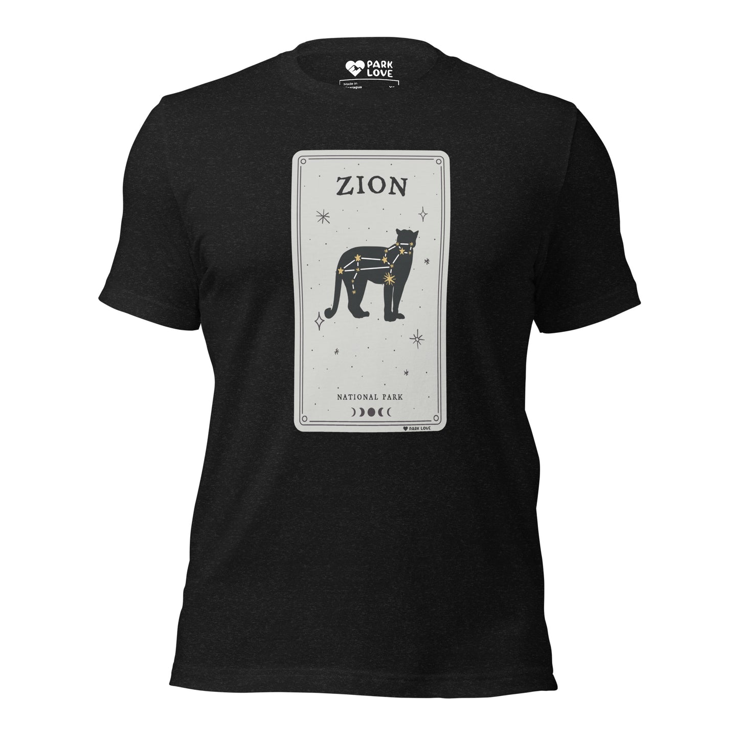 Zion National Park Constellation Tee Shirt Black